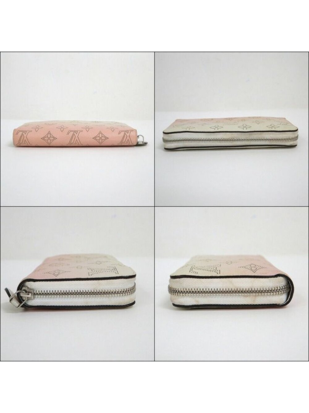 Louis Vuitton Wallet Mahina White Pink Gradient X - Picture 3 of 7